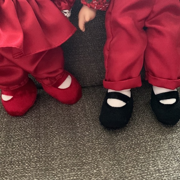 Precious Moments Stocking Twin Dolls - Picture 4 of 9